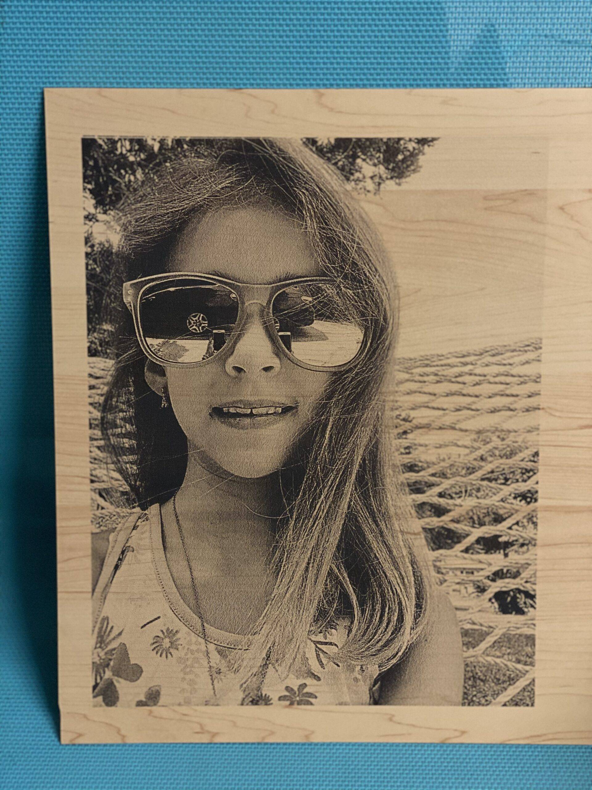 Da Script Photo Editing Process For Laser Engraving Photos