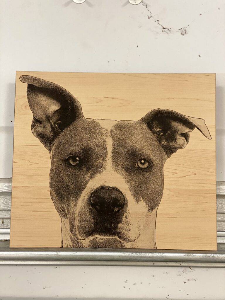 Da Script Photo Editing Process For Laser Engraving Photos