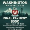 Washington Master Class – Final Balance (Aug 24, 2025)