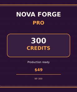 Nova Forge Pro - 300 Credits