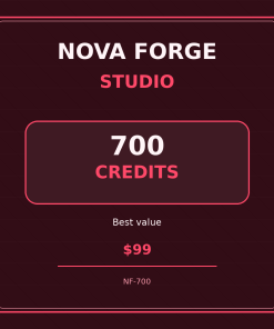 Nova Forge Studio - 700 Credits